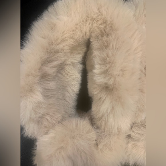 New Warm Faux Fur Trim Women's Casual Lace Up Flat Snow Ankle Boots Shoes Size 9 - Picture 4 of 11